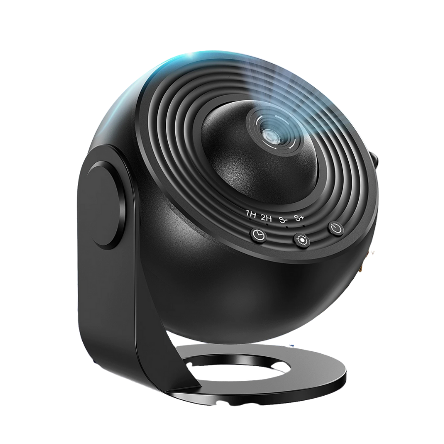 Galaxy planetarium projector displaying vibrant stars and celestial bodies in a realistic night sky simulation